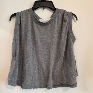 OCEAN DRIVE ATHLETICS GRAY SLEEVELESS TANK TOP Women’s Size Med